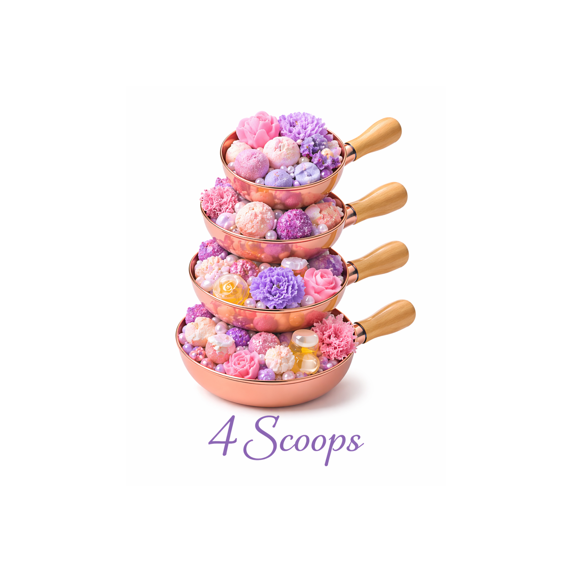 Four Scoops + 3 Premium Items